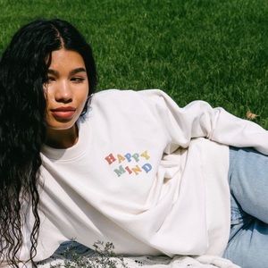 Desert dreamer crewneck sweatshirt (called the happy mind crewneck)